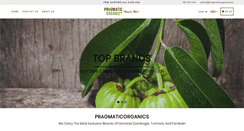 Desktop Screenshot of pragmaticorganics.com