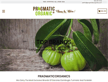 Tablet Screenshot of pragmaticorganics.com